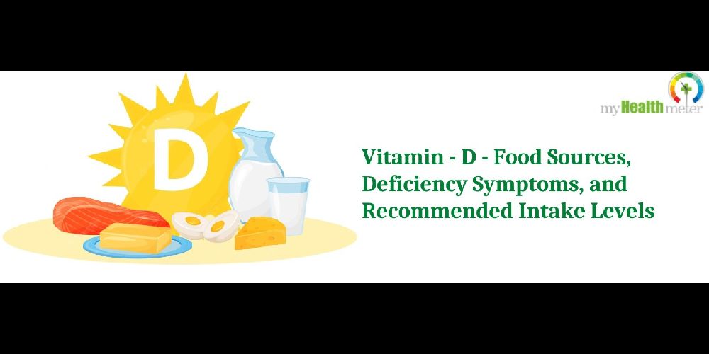 Vitamin - D - Food Sources, Deficiency Symptoms, and Recommended Intake Levels
