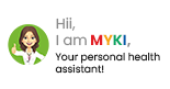 I'm MYKI, your personal health assistant!